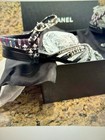 CHANEL Unique strappy chain sandals with tweed trim EUC size 39 — photo 2