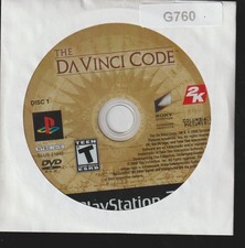 The Davinci Code Sony PlayStation 2 Sleeved Video Game No Case