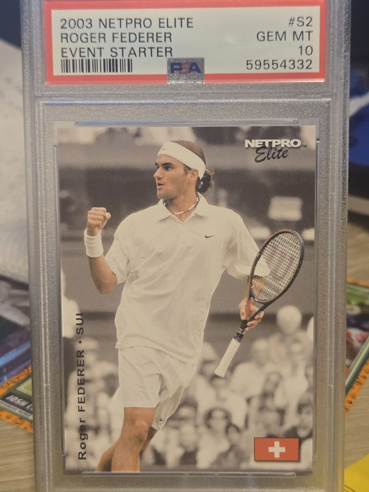 2003 NetPro Elite Series - Event Edition Starter Roger Federer #S2 (RC)