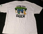 HERE COMES THE INCREDIBLE HULK T-SHIRT VINTAGE 2 SIDED GRAPHITTI XXL 1998 — photo 5