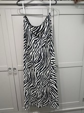 Women’s Zebra Print Maxi Skirt Size 12