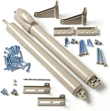 Storm Door Top and Bottom Closer Kit in Sandtone Color