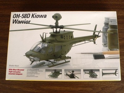 Italeri Testors 1/72 Bell OH-58D Kiowa Warrior Helicopter New in Box #637