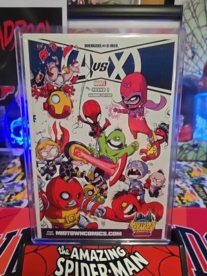Avengers vs. X-Men Round 1 (2012, Marvel) Skottie Young Midtown Comics Variant