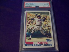 1982 TOPPS #626 RANDY JONES PSA 10