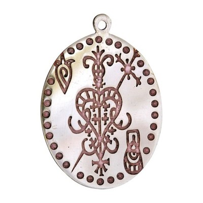 Voodoo Pendant Necklace Love Loa Erzulie Powerful Energy Sexual Love Talisman