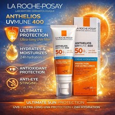 La Roche-Posay Anthelios UVMUNE 400 SPF50 Hydrating Cream UVA UVB Exp.07/2028