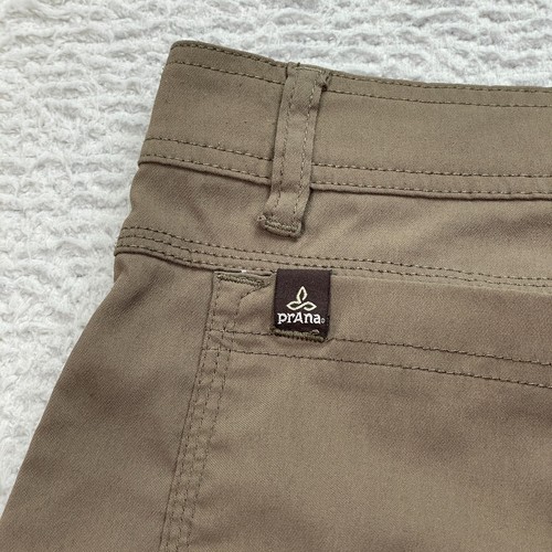 Prana Cargo Shorts Mens Large 36 Outdoor Hiking 12" Belted - Picture 11 of 11
