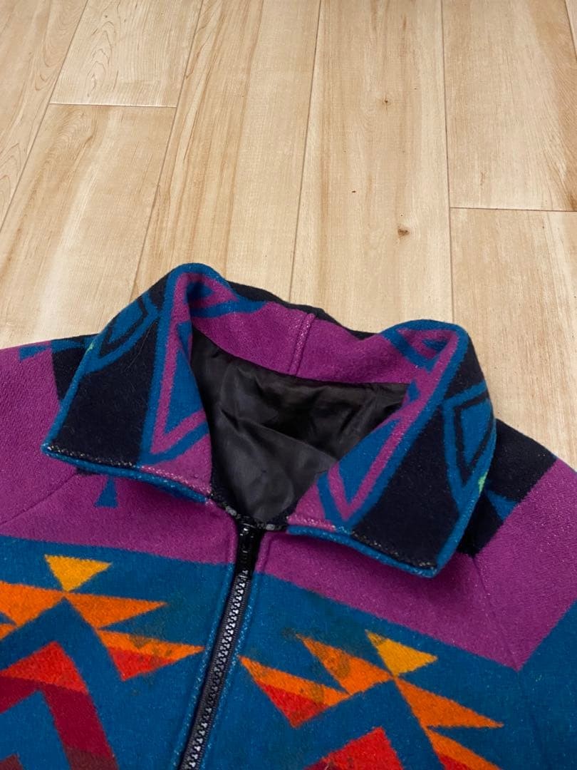 Pendleton USA Native Pattern Wool Jacket Men M US… - image 10