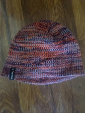 Wigwam Beanie Red/Grey/Gray No Cuff One Size