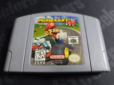 Mario Kart 64 N64 Nintendo 1996 Authentic Original Tested Video Game Tested