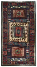 Hand-Knotted Geometric Design Kitchen Oriental Wide Runner Rug Carpet 5X10 ft