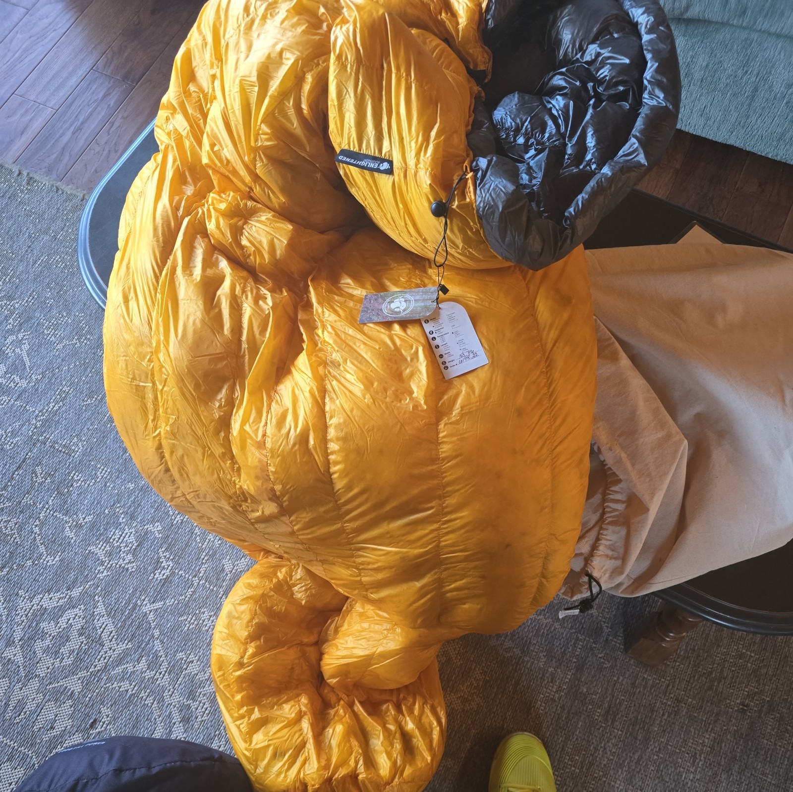 Conundrum Down Sleeping Quilt Full Zip 10f Long 850 Wide