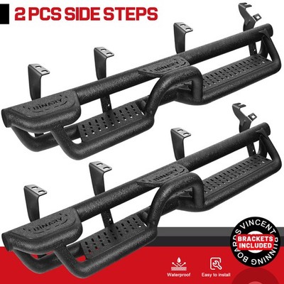 Wheel to Wheel Drop 4Step For 22-26 Toyota Tundra CrewMax Nerf Bar Running Board