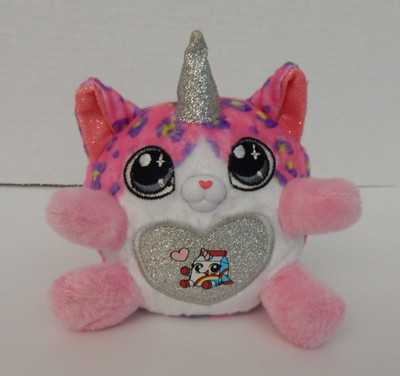 Zuru * Rainbocorns / Kittycorn~ 4'' Plush ~ Pink Cheetah Kitty - 'Dixie'