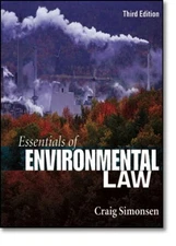Essentials of Environmental Law Paperback Craig Simonsen