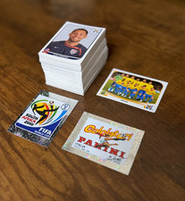 2010 Panini FIFA World Cup South Africa HUGE LOT OF 220+ Soccer Cards Stickers