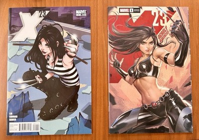 X 23 # 1 Wolverine Vol 2 NYX Danni Luo Marjorie Liu 1 & Virgin Variant