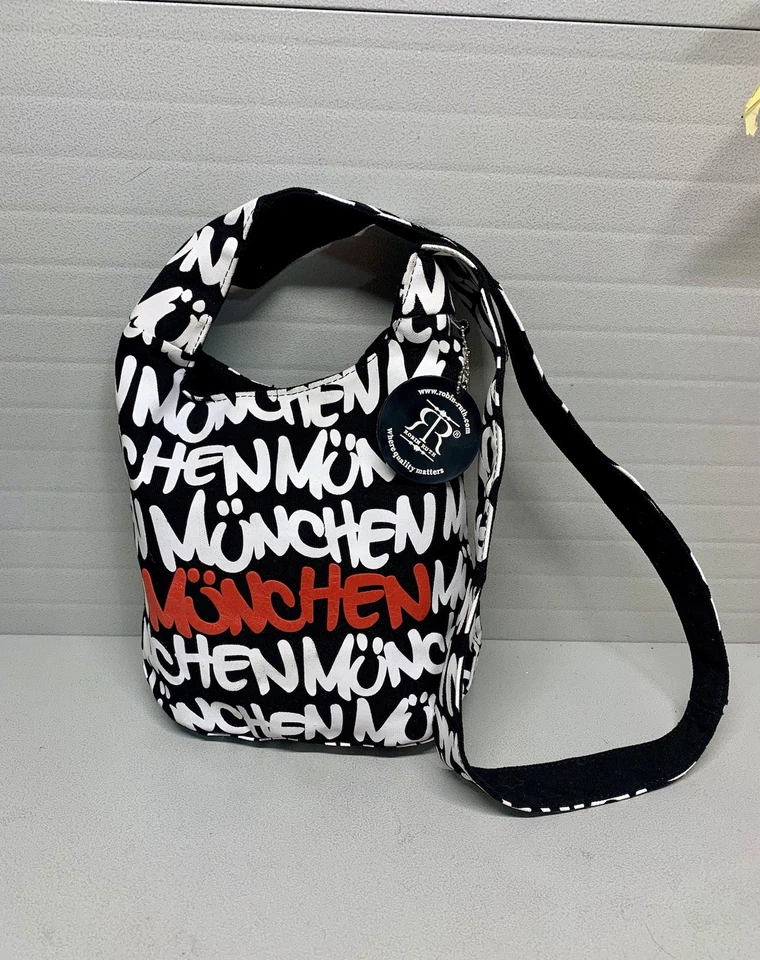 Lindo Bolso de Hombro Robin Ruth MUNCHEN Pequeño Multicolor Hobo ~ ¡EXCELENTE ESTADO! Foto 2 de 4