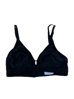 Lively Wireless Unlined Nursing Bra Bralette Size Medium
