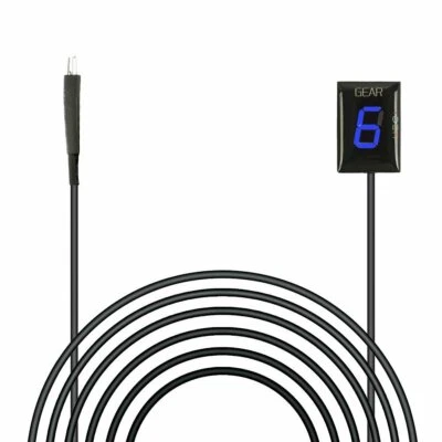 Motorrad Ganganzeige Blau LED Anzeige für Honda CB CBR CBF NT700V XL700V CTX700