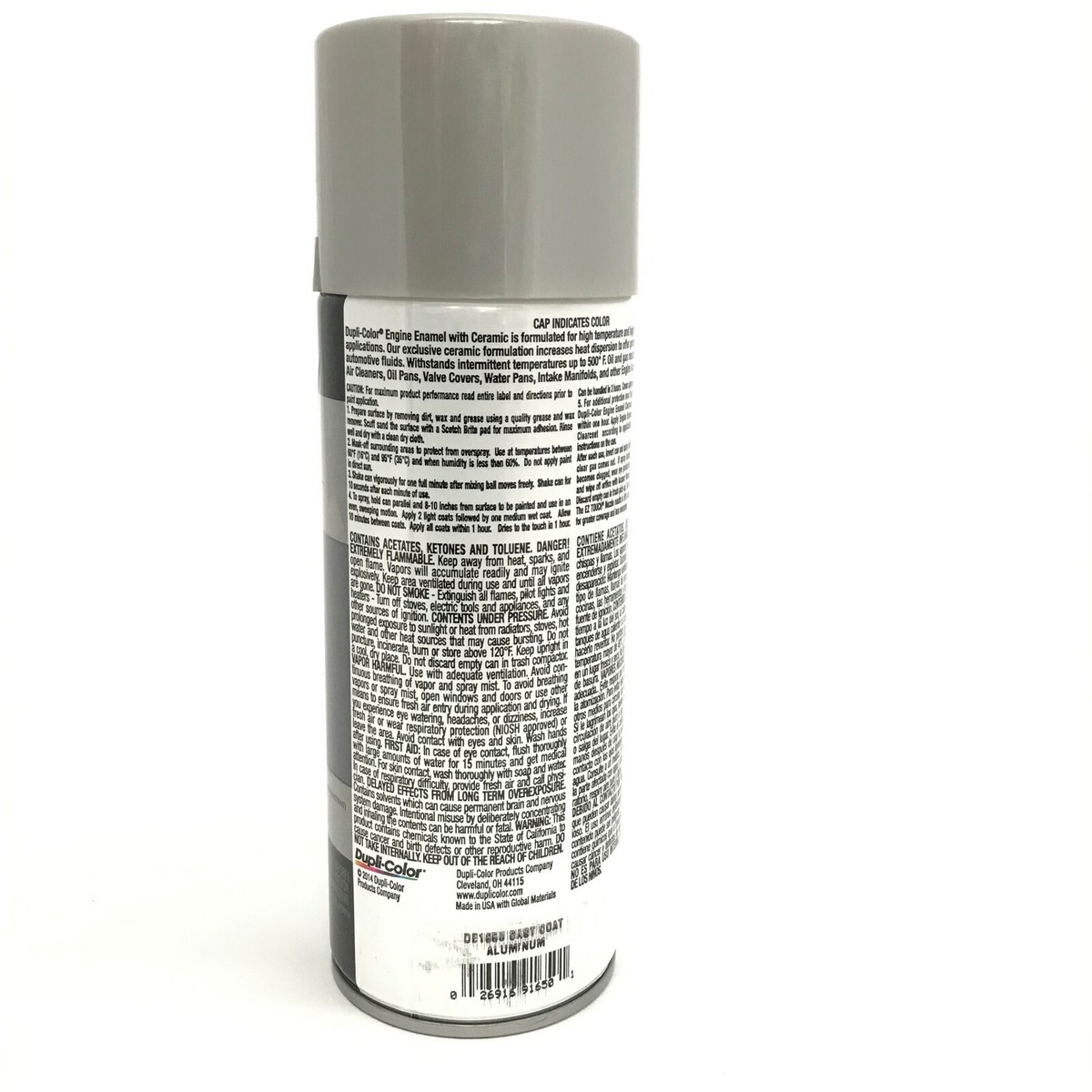 Duplicolor DE1650-6 PACK Cast Coat Aluminum Engine Enamel Paint w