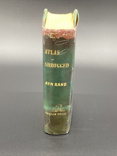 Ayn Rand Atlas shrugged HBDJ Random House 20th printing of the 1st edition - Picture 3 of 12