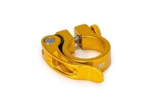 Theory Quickie Quick Release Seat Clamp - Qr Bike Seat Clamp - Gold