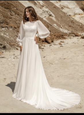 lace designer dress Wedding dress lace by Designer Torez main image 1