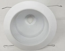 Nicor NA17548A 6 in. White Recessed Light Cone Baffle Trim