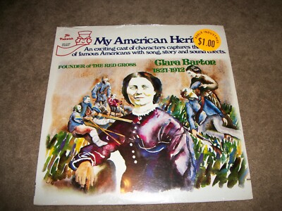 Various - MY AMERICAN HERITAGE: Clara Barton SPC-5160 SEALED Vinyl Record LP