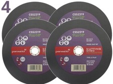 230MM Cutting Discs For Metal INOX Stainless Steel 9" Slitting Disc (PACK OF 4)