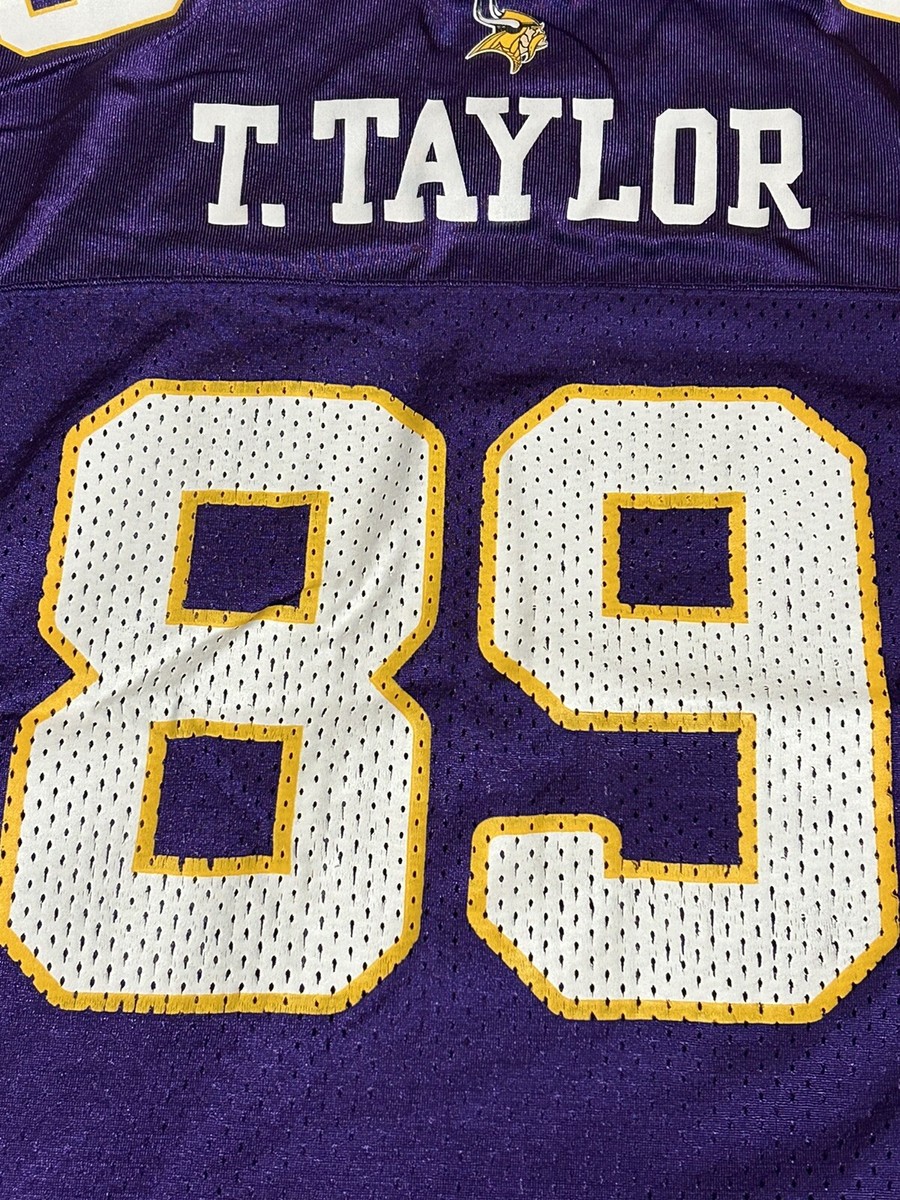 Travis Taylor Minnesota Vikings Football Jersey Kids Boys Large