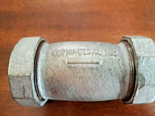 Compression Galvanized "Dresser" coupling by Smith Blair 1 1/2" x 5" NEW - Picture 2 of 4