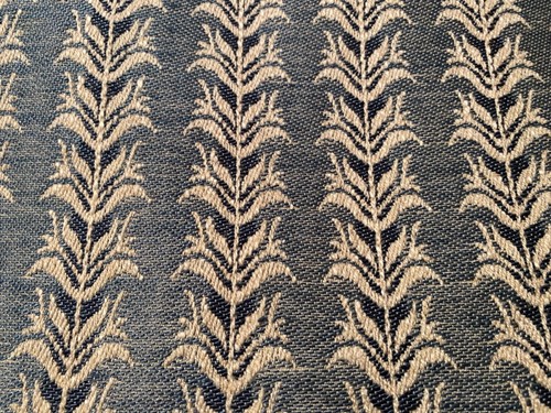 COLEFAX & FOWLER F4852-01 Hampden azul marino a rayas 35 % tela de lino $225 venta al por menor POR YARDA - Imagen 14 de 23
