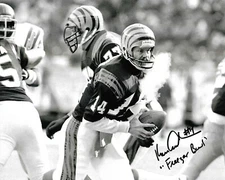 KEN ANDERSON BENGALS AUTOGRAPHED SIGNED FREEZER BOWL 8x10  1981 AFC CHAMPIONSHIP