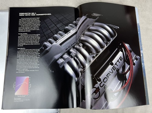 1993 Chevrolet Corvette Dealer Prestige Sales Brochure Coupe Convertible ZR1 - Bild 3 von 7