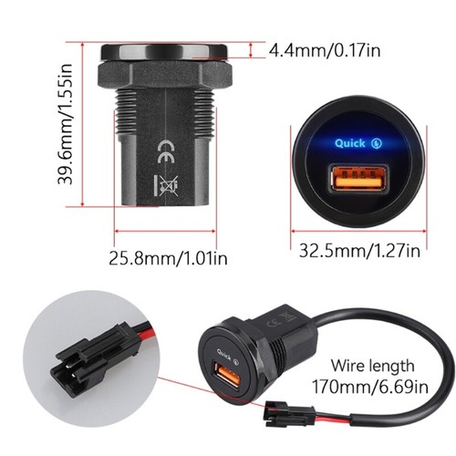 Super Fast USB Car Charging Adapter 18W Fast Charging for Most USB Device - 第 8/8 張圖片