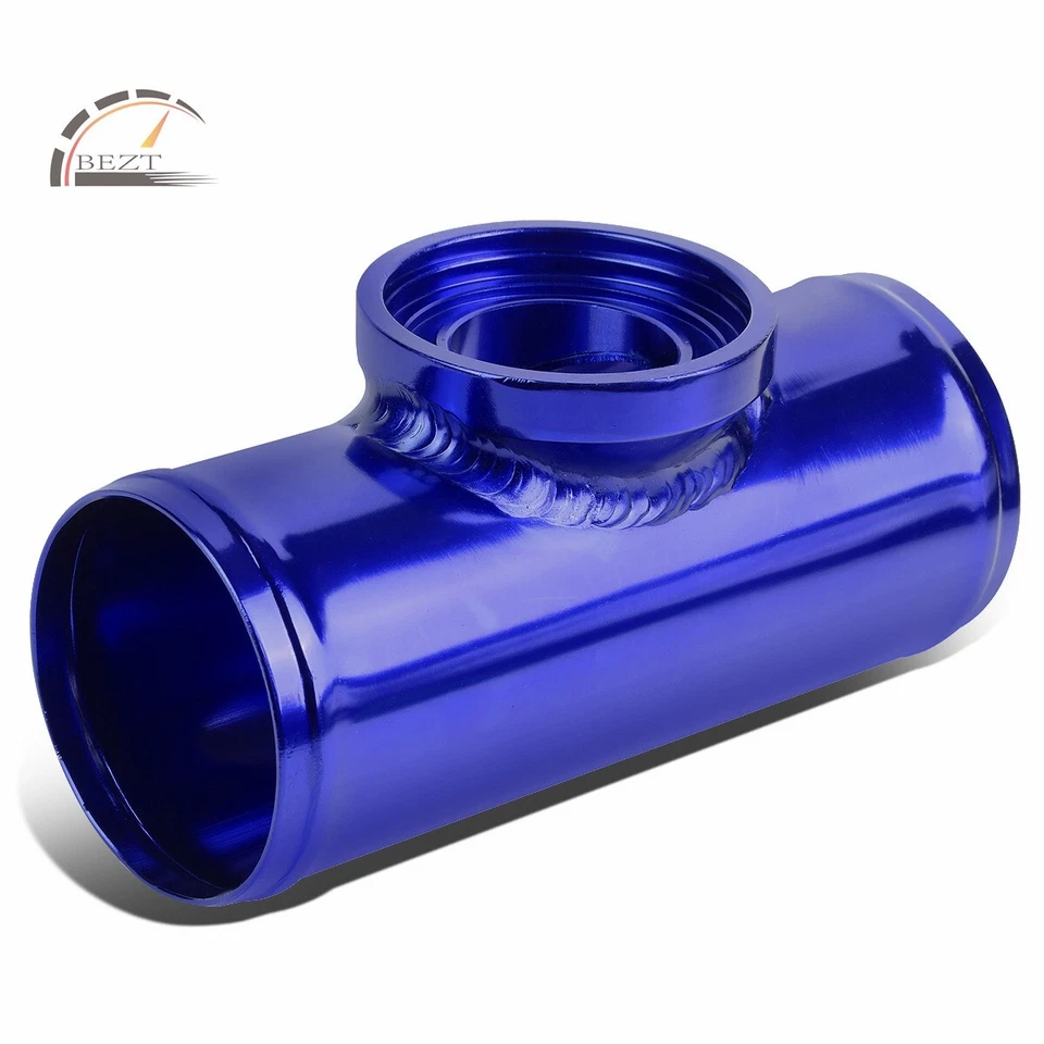 BLUE TYPE-SSQV 2.5" ALUMINUM TURBO BLOW OFF VALVE FLANGE PIPE/PIPPING ADAPTOR - Image 3 of 3