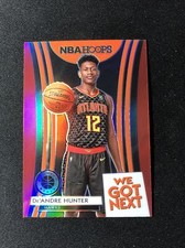 2019-20 NBA Hoops Premium Stock De'Andre Hunter We Got Next Rookie Red Prizm SP