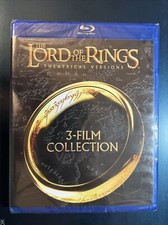 The Lord of the Rings: 3-Film Collection Blu-ray Disc, 2012 BRAND NEW
