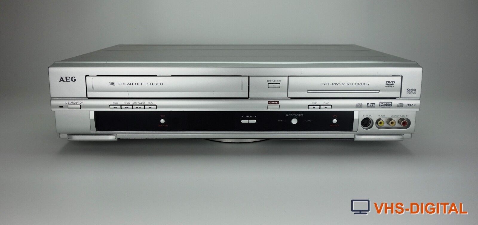 AEG DVD-R 4509 - DVD VHS Video Recorder VCR Kombigerät zum Digitalisieren