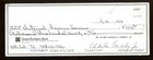 Charley Conerly Signed Bank Check Autographed Giants Ole Miss 48437