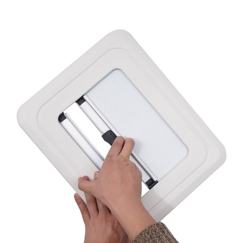 350x280mm RV Camper Caravan Top Hung Push Out Window 70�� Vent Hatch Side Window - Foto 13 di 13