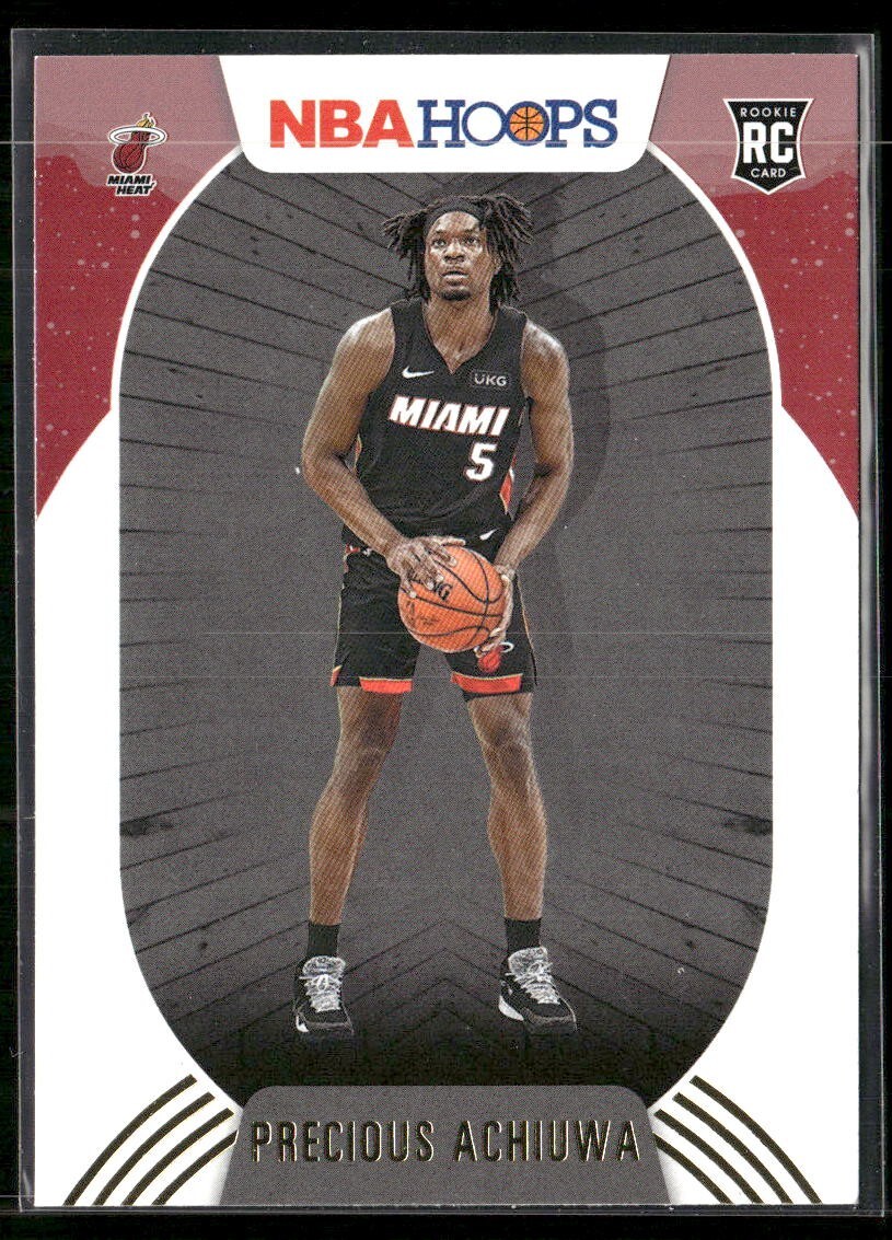 2020-21 Panini NBA Hoops - #210 Precious Achiuwa (RC)