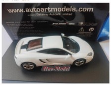 AUTOart 1:43 mclaren mp4-12c Alloy Diecast Model Car adults adults Gifts White