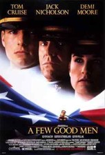 A FEW GOOD MEN ORIGINAL ROLLED DOUBLE SIDED 27X40 MOVIE POSTER 1992 NICHOLSON DS
