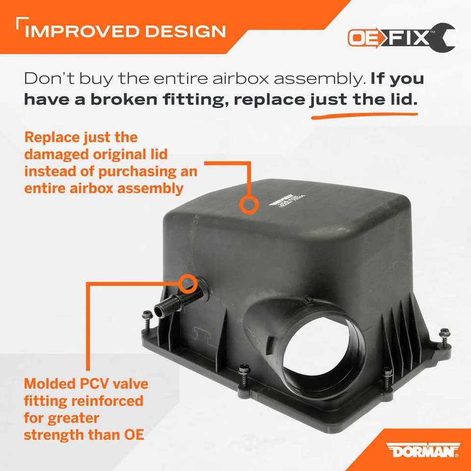 Корпус воздушного фильтра DORMAN OE SOLUTIONS 258536 - Изображение 2 из 4