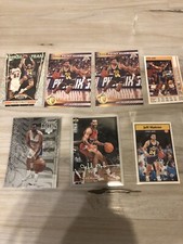 JEFF MALONE Card LOT Of 7 Beam Team Panini Inserts Jazz 76ers NBA Basketball 🏀
