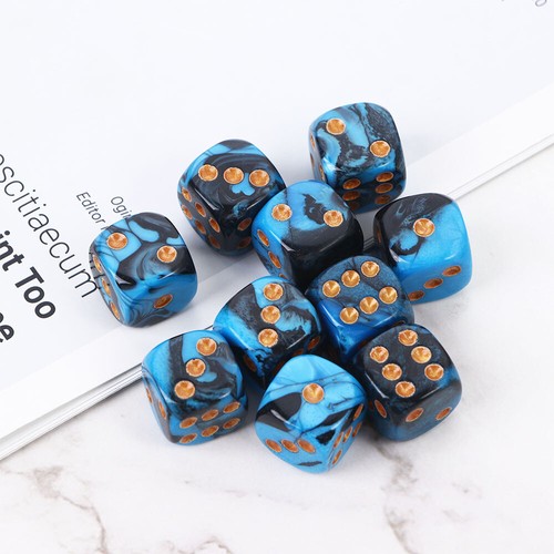 Party Playing Games 6 Sided Dice Round Edges Dice D6 Dice Square Point Dice - Picture 2 of 14